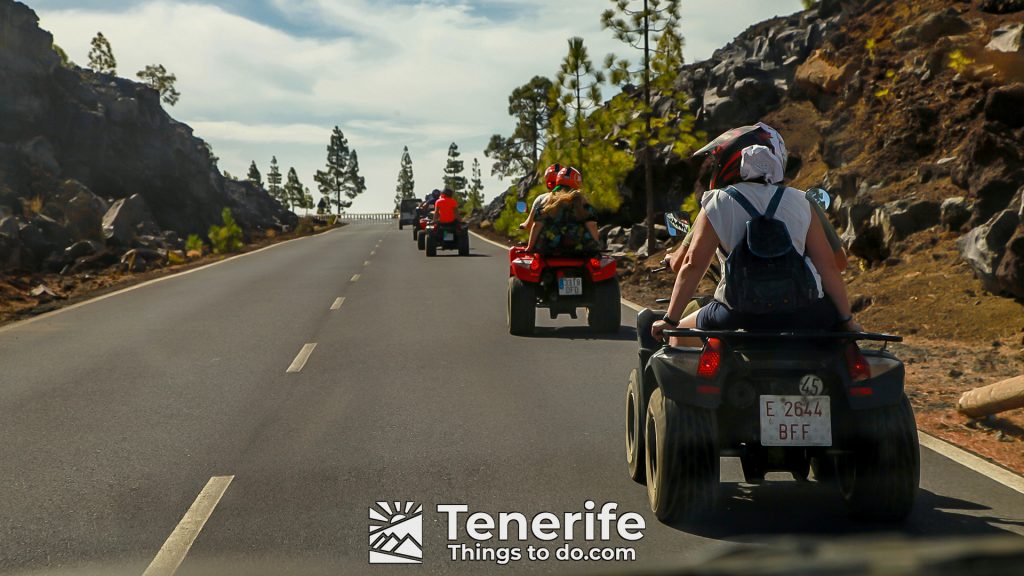 quad biking in tenerife