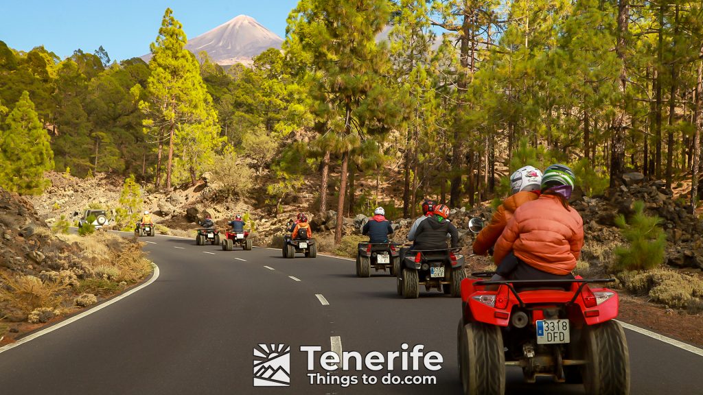 quad biking in tenerife