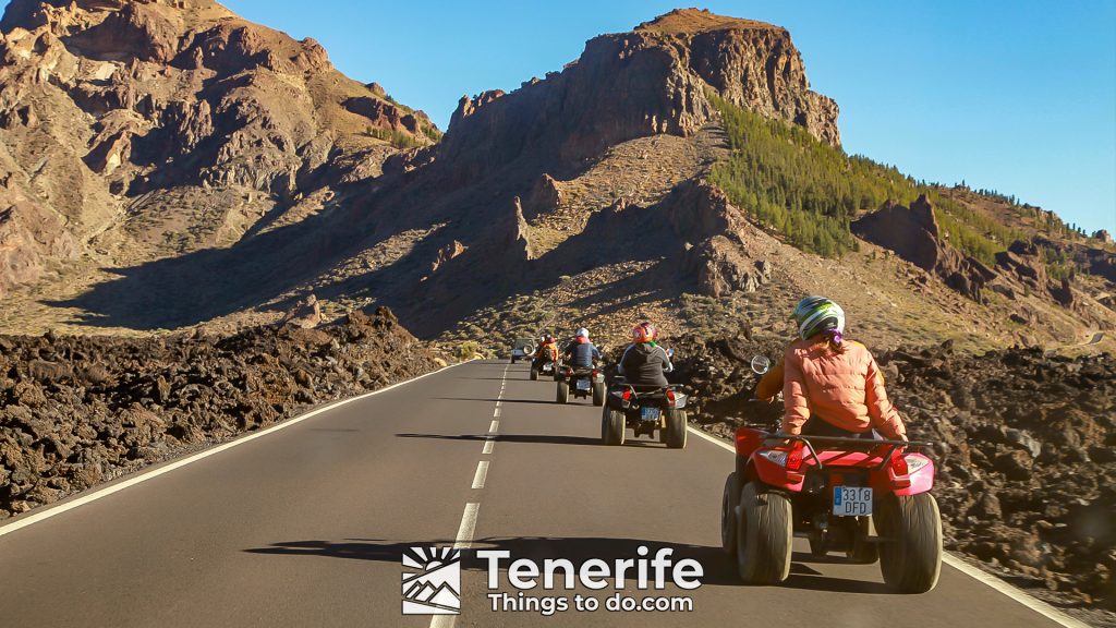 quad biking in tenerife