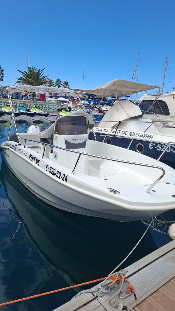 Self Drive Boat Hire Tenerife