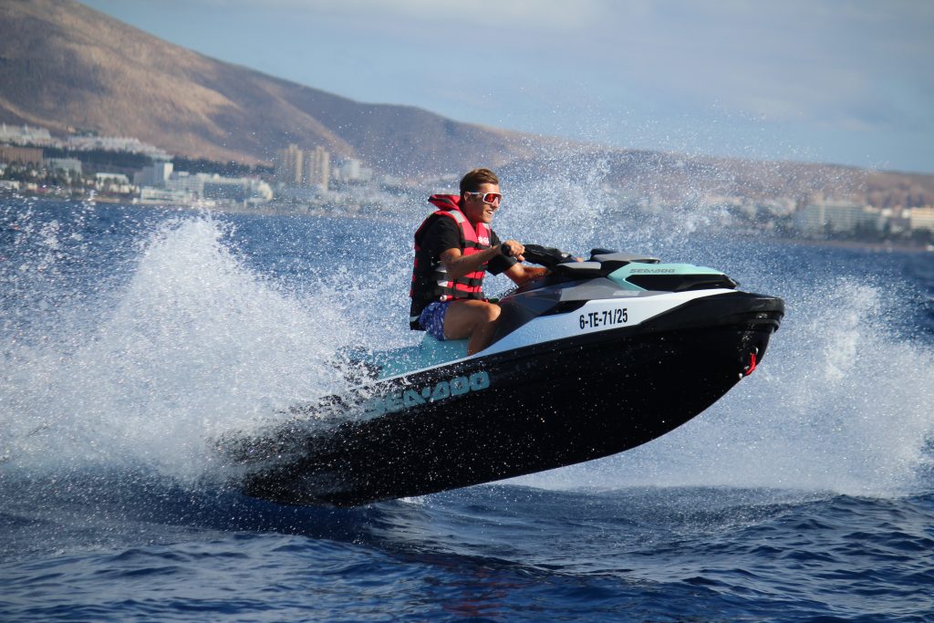 jet ski à Tenerife