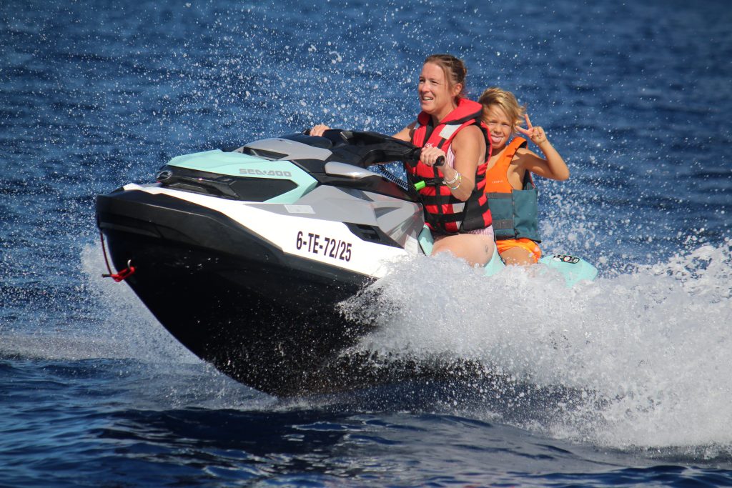 jet ski à Tenerife