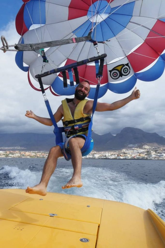 parasailing in tenerife
